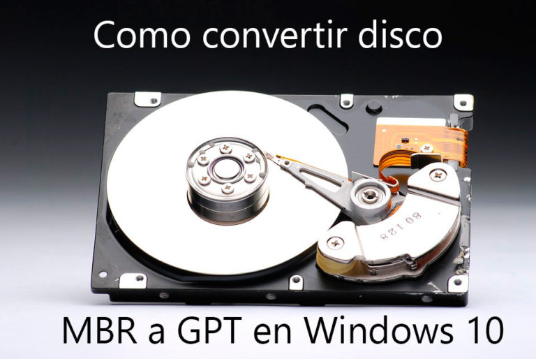 C Mo Convertir Un Disco Mbr A Gpt En Windows