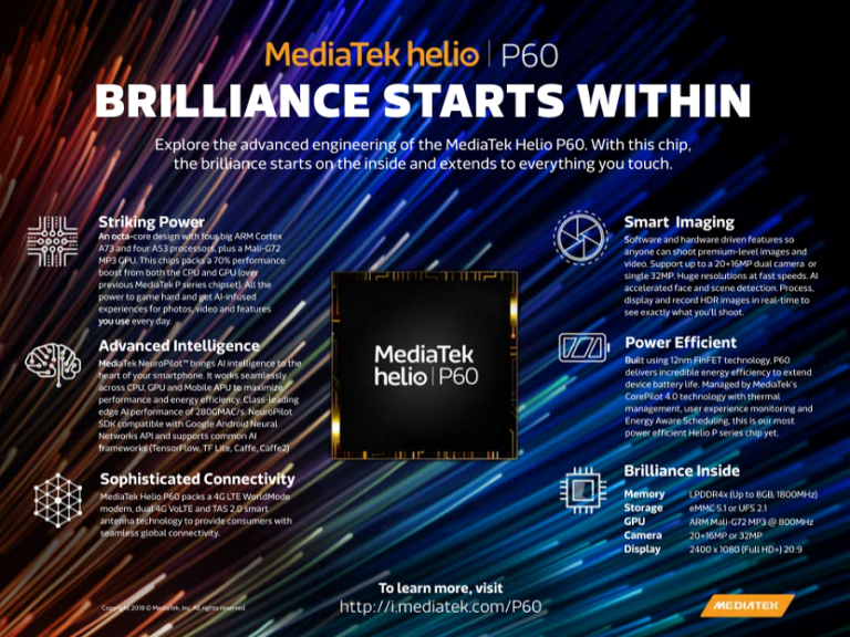 Helio P El Procesador De Gama Media De Mediatek