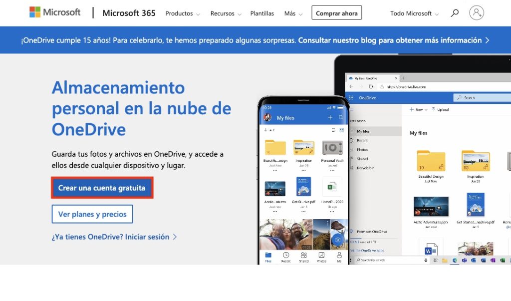 C Mo Hacer Una Cuenta En Onedrive Paso A Paso