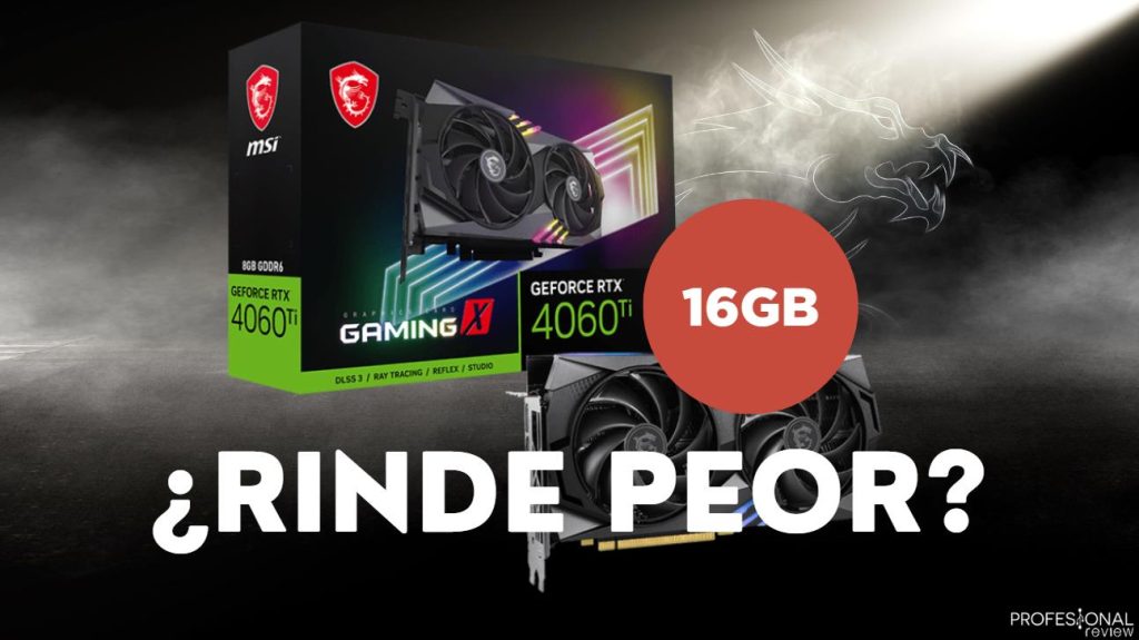 MSI RTX 4060 Ti 16GB Peor Rendimiento Que Con 8GB