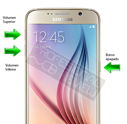 Forzar reinicio al Samsung Galaxy S6 por bloqueo
