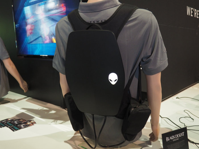 Alienware presenta su ''Mochila-PC'' para realidad virtual
