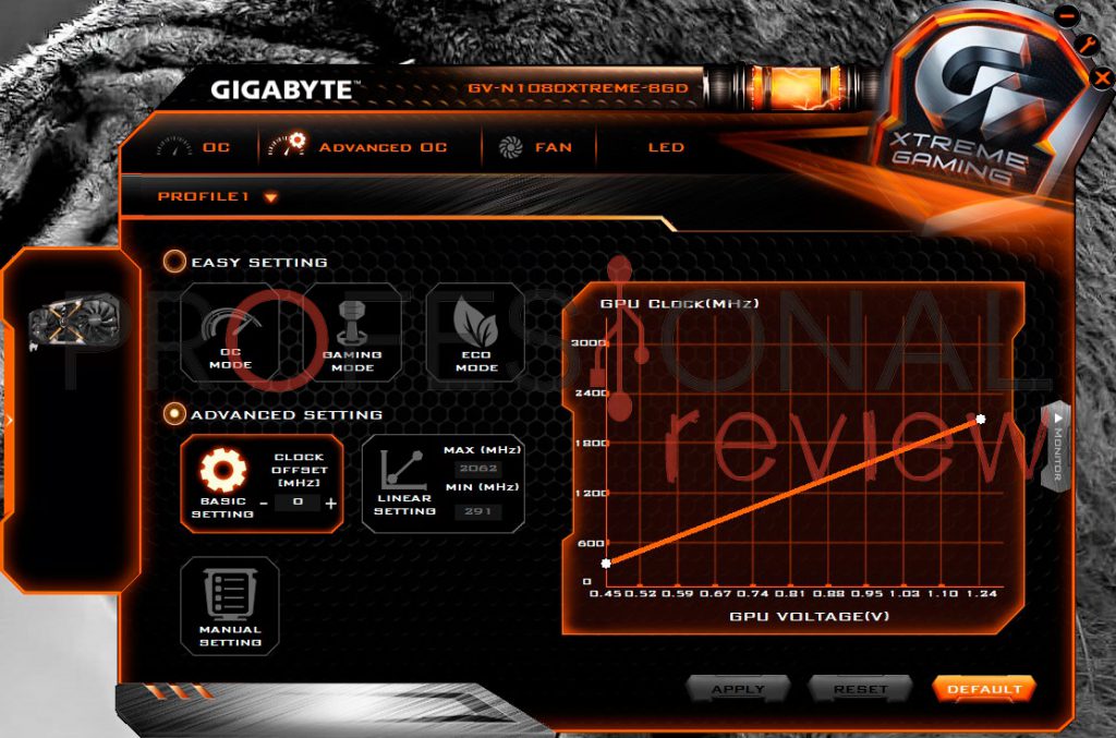 Xtreme gaming engine gigabyte настройка