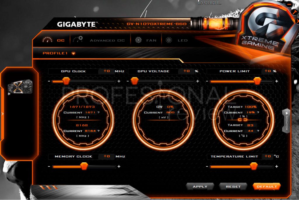 Xtreme gaming engine gigabyte настройка