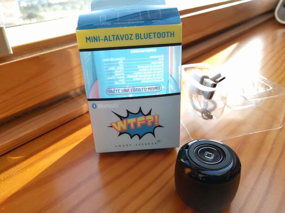 Mini altavoz bluetooth! WTF Smart Speaker