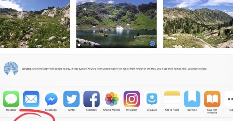 iOS 12 permite generar links para compartir imágenes de la app Fotos