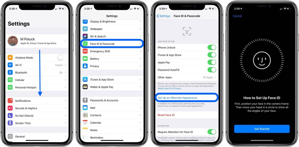 Cómo añadir una segunda persona a Face ID en tu iPhone