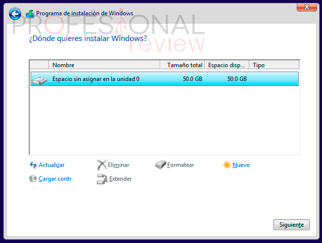 serial para instalacion de windows 10
