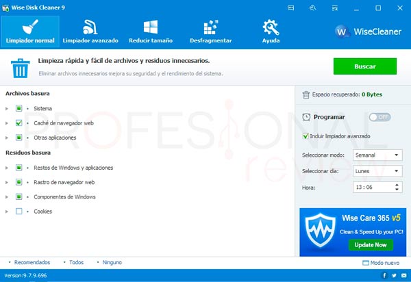 ▷ Limpiador de PC gratis en español para Windows 10