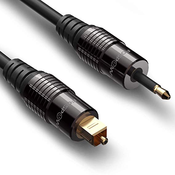 cable de audio optico de 6 ft cable optico digital de audio S/PDIF fibra  optica