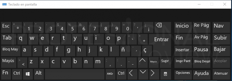 Como Activar Teclado En Pantalla Windows 10 7743