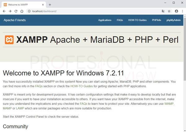 Как удалить xampp windows