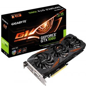 Nuevas Gigabyte GeForce GTX 1060 con 6 GB GDDR5X