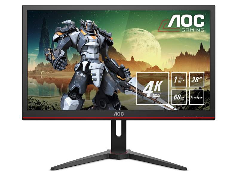 AOC presenta el monitor 'gaming' G2868PQU de 28 pulgadas 4K