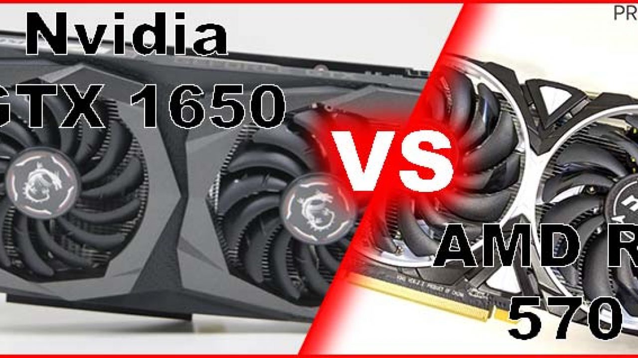 ▷ Nvidia GTX 1650 vs AMD RX 570 