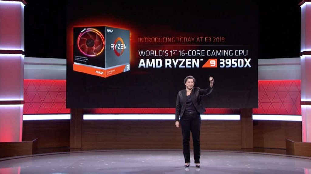 Anuncio del AMD Ryzen 3950X