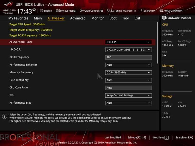 Настройка bios asus x570