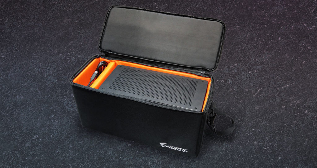 AORUS Gaming Box bolsa