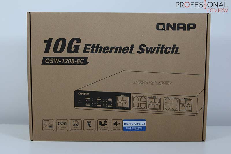 QSW-1208-8C, Su primer switch de 10GbE