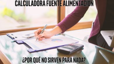 Calculadora fuente alimentación