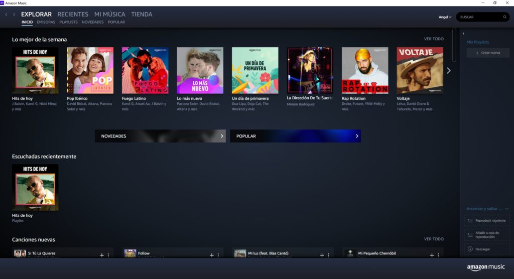 how to download amazon music on pc