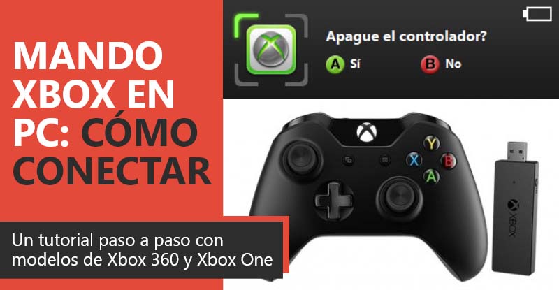 Cómo conectar el mando de Xbox One a un PC con o sin cables