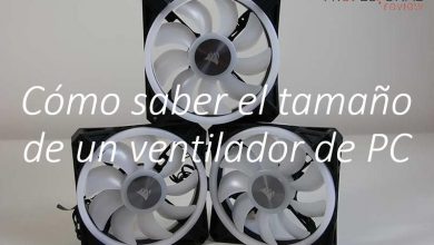 Como saber el tamaño de un ventilador de pc