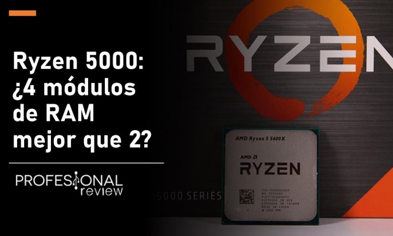 Ryzen 5000 módulos de RAM