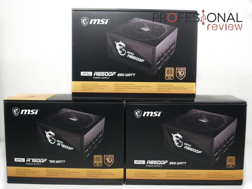 MSI MPG A750GF PSU Unboxing & Review 