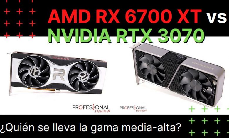 AMD RX 6700 XT vs NVIDIA RTX 3070