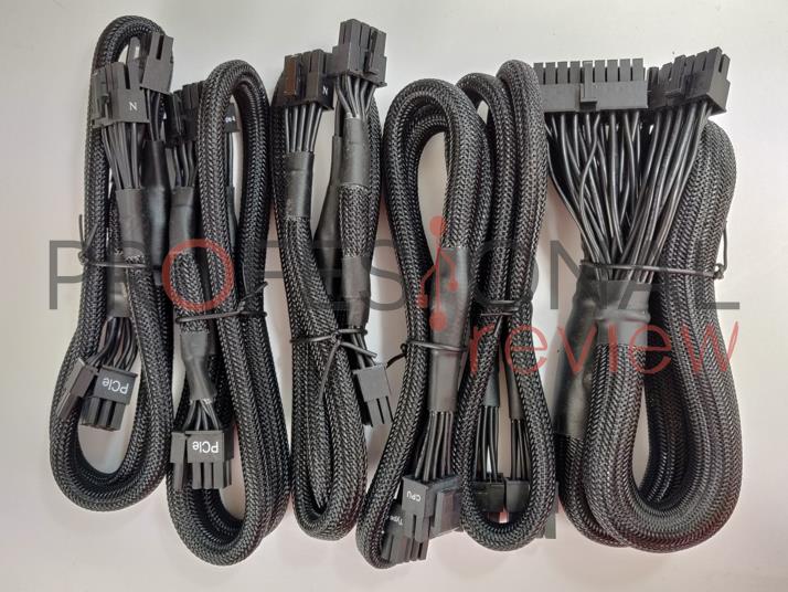 Sleeving y otros tipos de cable en una fuente de PC: descúbrelos