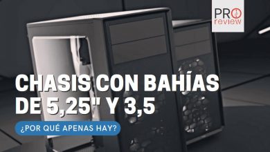 Chasis con bahías de 5,25" y 3,5"