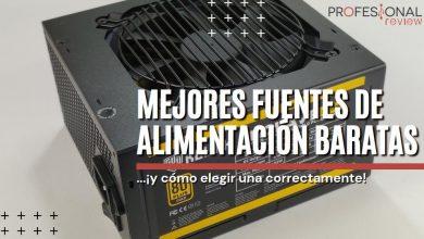 Mejores fuentes de alimentación baratas del mercado