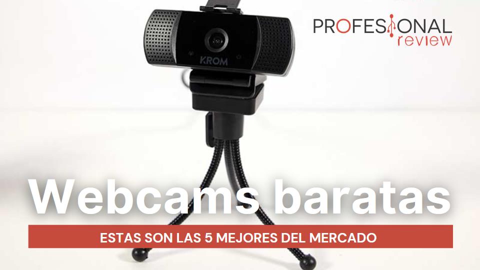 5 webcams para hacer streaming que además son baratas