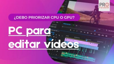 PC Para editar videos mas cpu o mas gpu