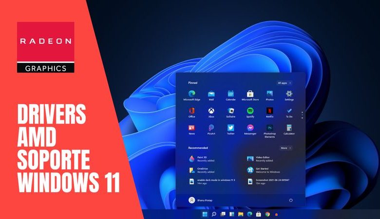 controladores amd adrenalin sistema operativo windows 11