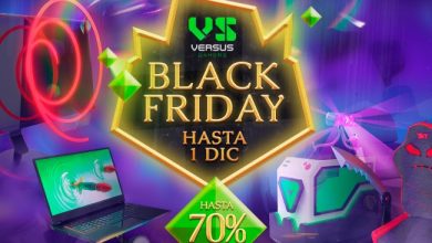 Versus gamers descuentos Black Friday