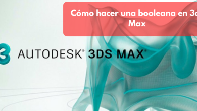 Cómo hacer una booleana en 3ds Max