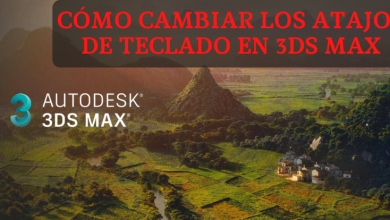 Cómo cambiar los atajos de teclado en 3ds max