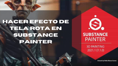 Cómo romper telas en Substance Painter