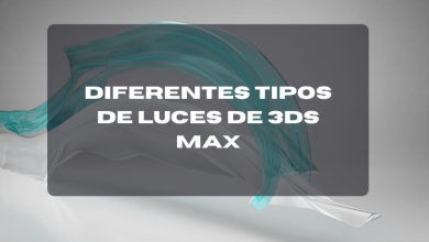 Diferentes tipos de luces de 3ds max