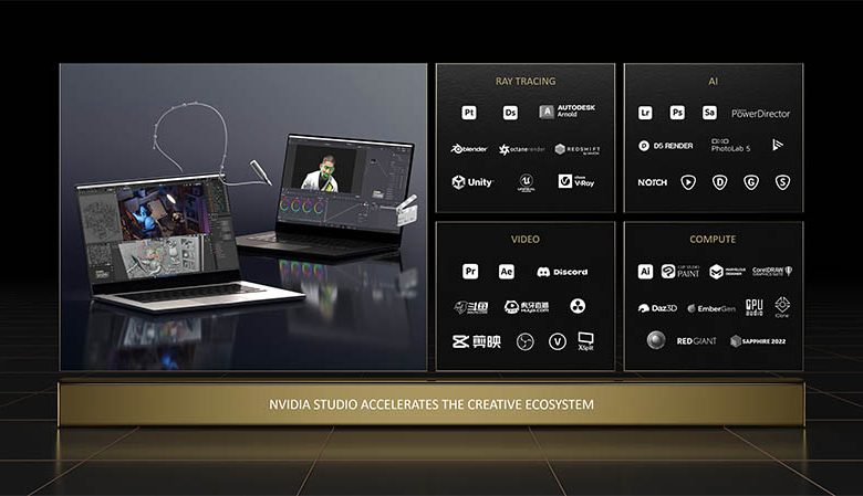 portátiles nvidia studio