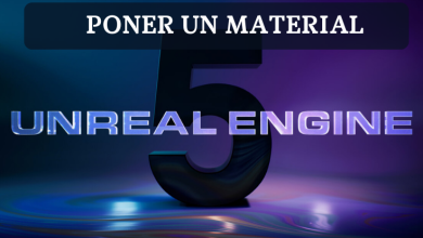 Cómo poner un material en Unreal engine 5