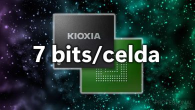 Kioxia NAND QLC 7 bits por celda