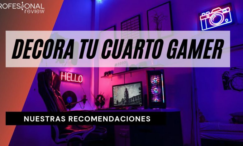 Decoración habitación gaming