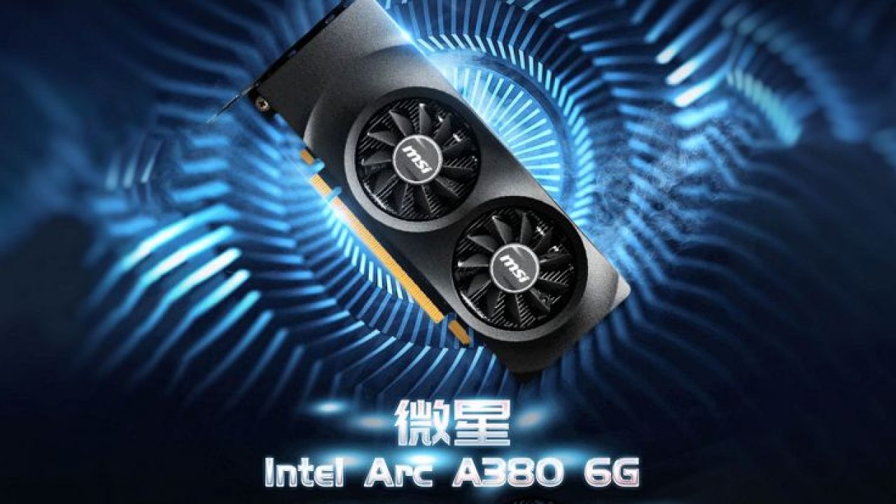 Intel Arc A380: MSI presenta su GPU de bajo perfil