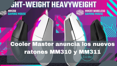 Cooler Master anuncia los nuevos ratones MM310 y MM311