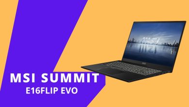 MSI Summit E16 FLIP EVO