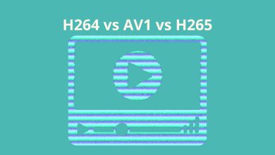 H264 vs AV1 vs H265