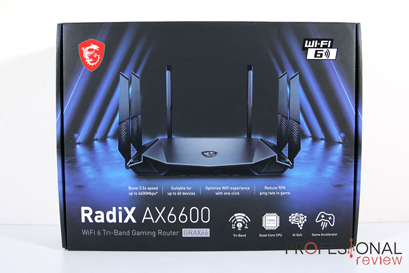 De eerste router van MSI in meer dan tien jaar is de MSI RadiX AXE6600